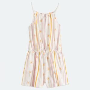 Rumi + Ryder Antonella Palm Print Romper XS